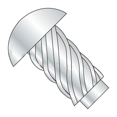 Newport Fasteners Self-Drilling Screw, #8 x 3/8 in, Cadmium Steel Domed Head U Drive Drive, 2000 PK 850787